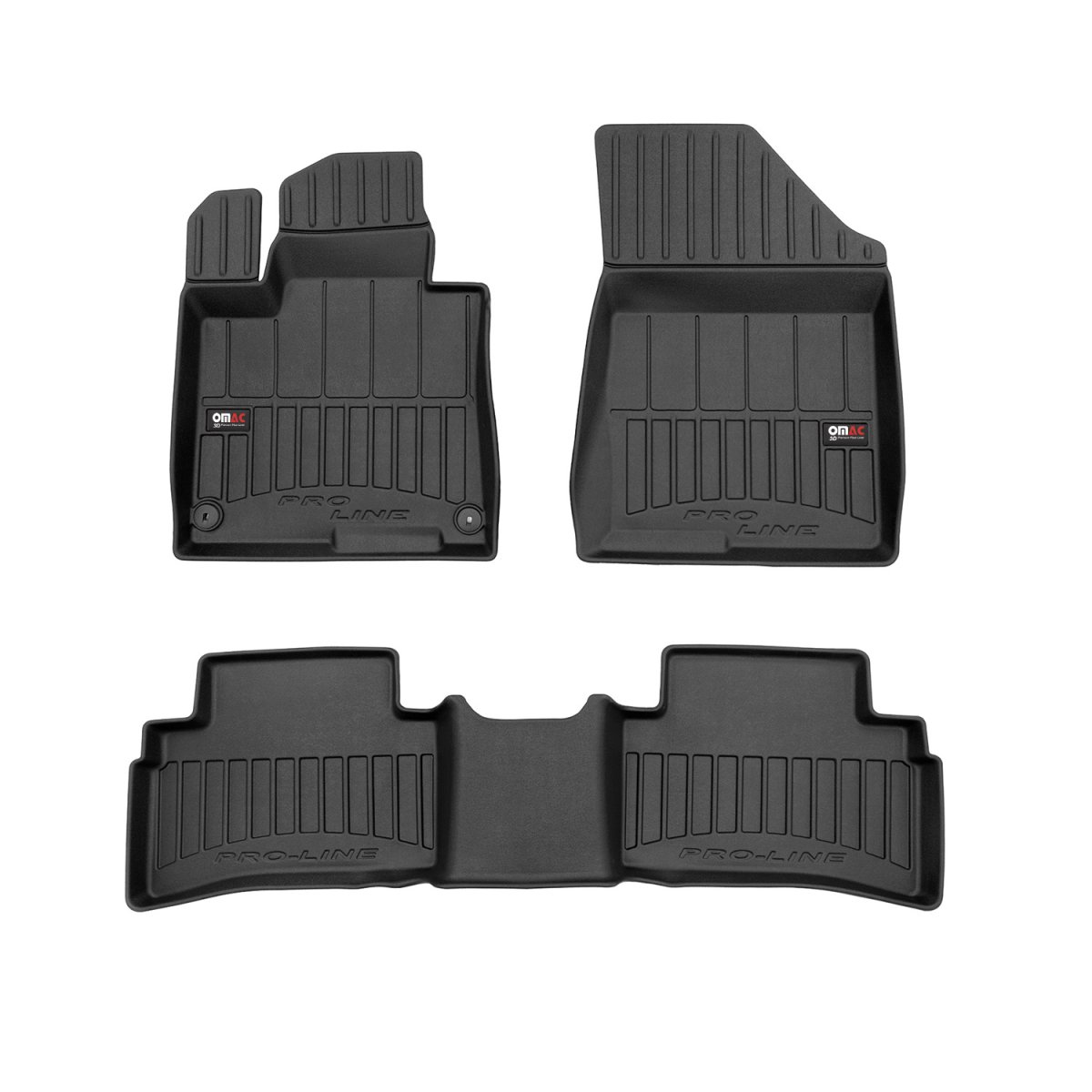 Kia Sportage Floor Mat - Omac - Premium TPE - Black - '23-'25